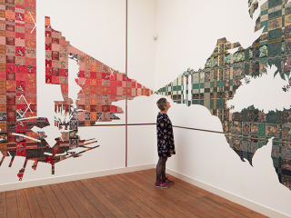 Carien Vugts, Kunstliefde, landschap met antimakassar